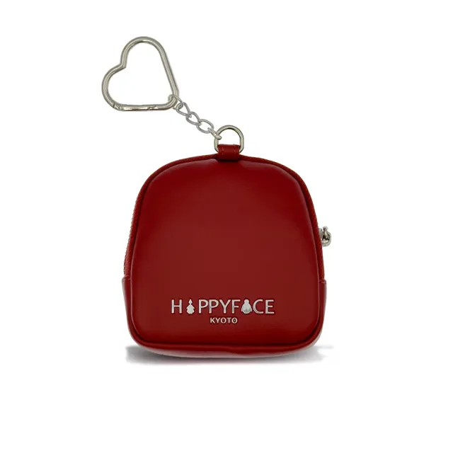 【HAPPYFACE】雙11 怪可愛珍珠零錢包 京都紅(D25264)