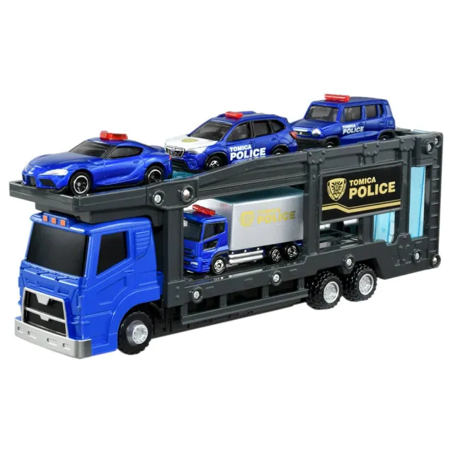 【TOMICA】出動! TOMICA警察運輸車組(附小車)