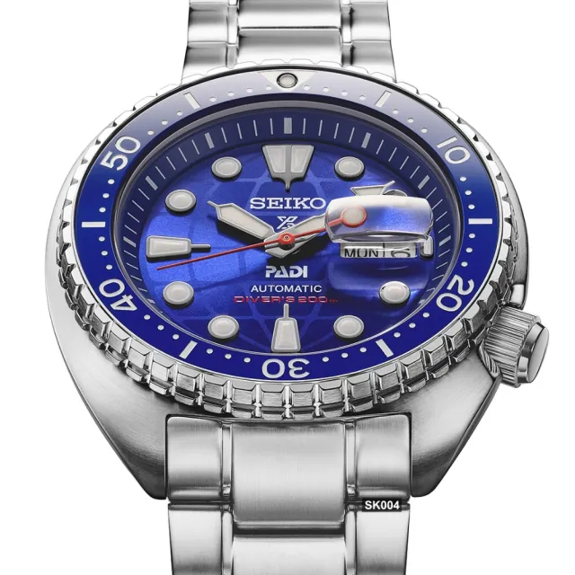【SEIKO 精工】PROSPEX潛水機械錶 PADI 60週年限量款45㎜ SK004(HBB002K1/4R36-18P0B)
