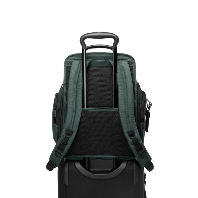 【TUMI】Alpha TUMI Brief Pack 彈道尼龍後背包 - 深松