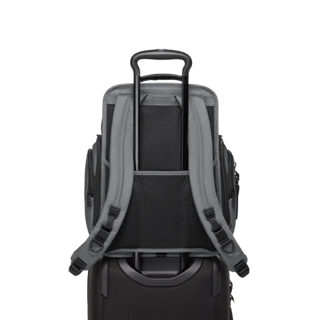 【TUMI】Alpha TUMI Brief Pack 機能尼龍後背包 - 灰反光