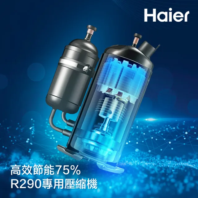 【Haier 海爾】80LR290壁掛式熱泵熱水器 M8系列(HP80M8-9 不含安裝)