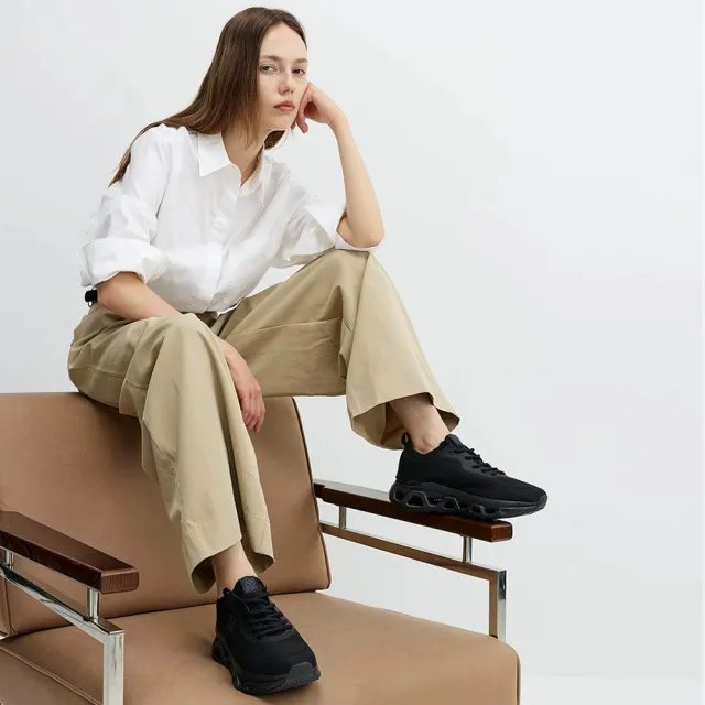 【NINE WEST】超輕量怪獸鞋 / 運動休閒鞋 女鞋 (多款任選) 窄楦 輕量 厚底 增高