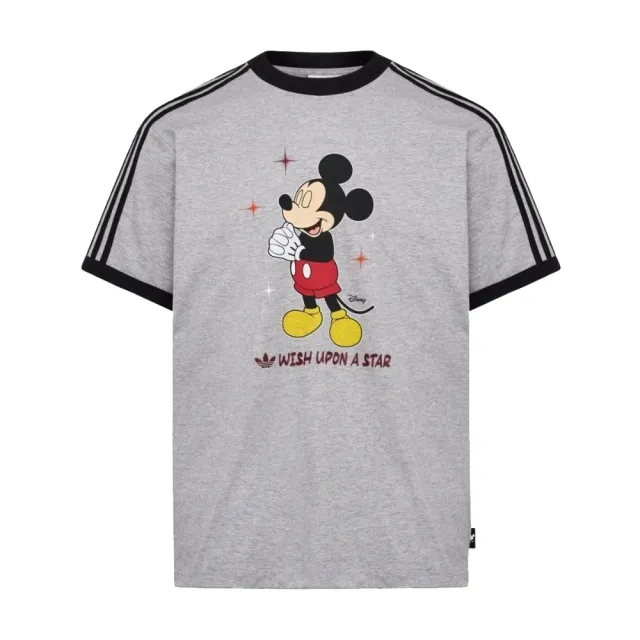 【adidas 愛迪達】米奇 短袖上衣  MICKEY WISH TEE 男女 - KT7775