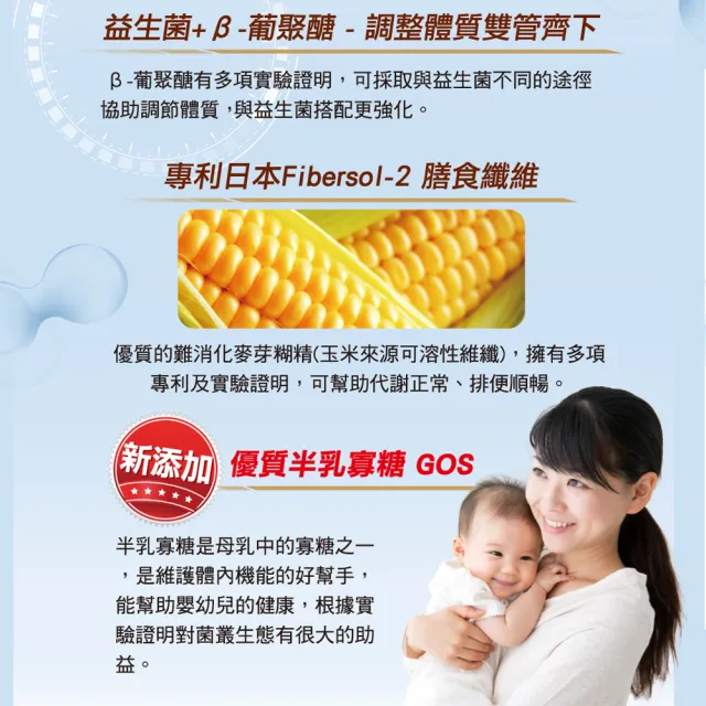 【Nutrimate 你滋美得】真活益菌升級版2入組(30包/盒 250億 益生菌 半乳寡糖 紅藻鈣)