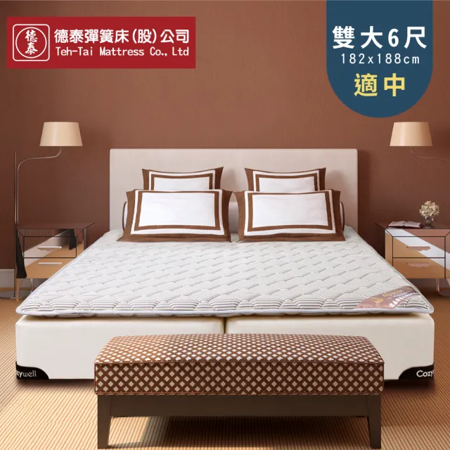 【德泰】歐蒂斯系列 飯店專用薄墊-雙大6尺