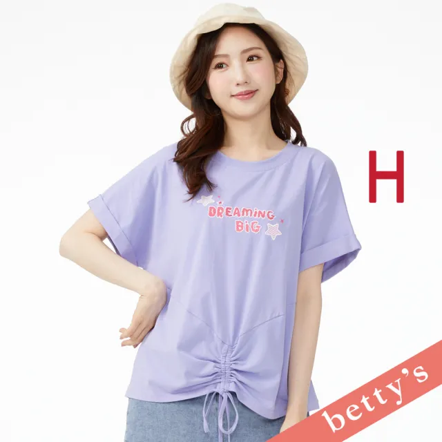 【betty’s 貝蒂思】出清品  網路獨賣★透氣涼感印花舒適T-shirt(任選)