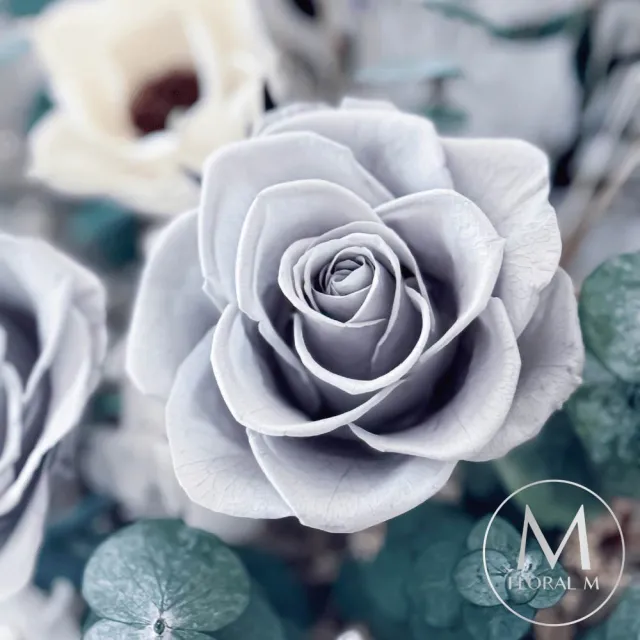 【Floral M】奧塔薇雅永生花束贈香氛油(乾燥花/永生花/情人節花束/告白禮物/求婚花禮)