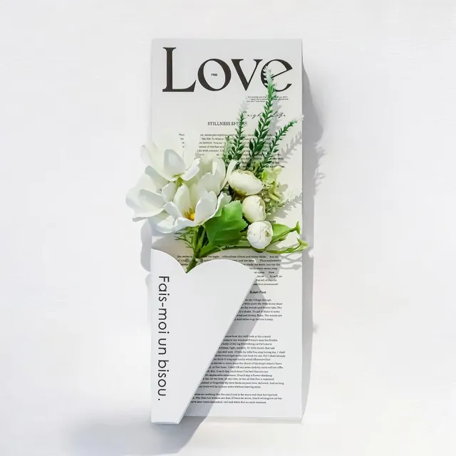 【Floral M】經典法式花園手綁仿真花23cm(人造花/仿真花/假花/花藝DIY/裝飾花禮)
