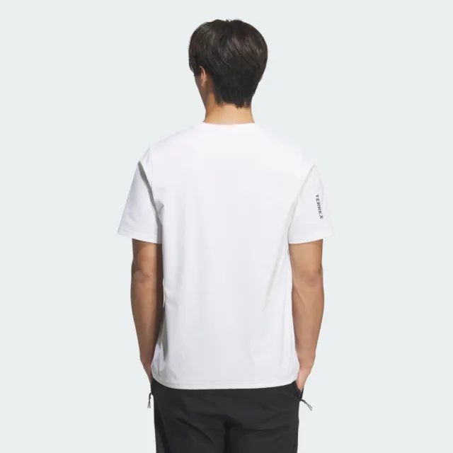 【adidas 愛迪達】X Cc Emb Gfx T 男 T恤 運動上衣 休閒短袖 白 亞版 吸濕排汗(KE3710)
