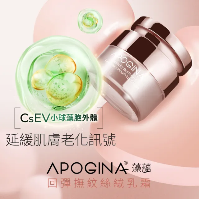 【遠東生技】Apogina®回彈撫紋絲絨乳霜(25ml/瓶)
