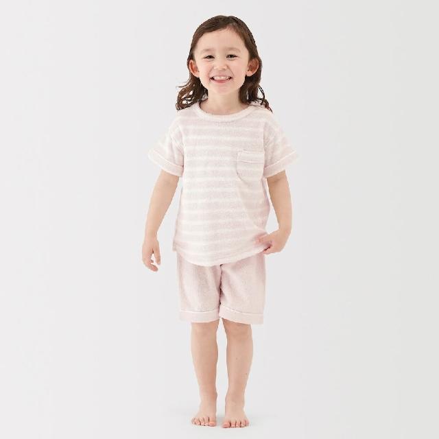 【MUJI 無印良品】幼兒丹寧感全長緊身褲(黑色/深藍/暗藍)