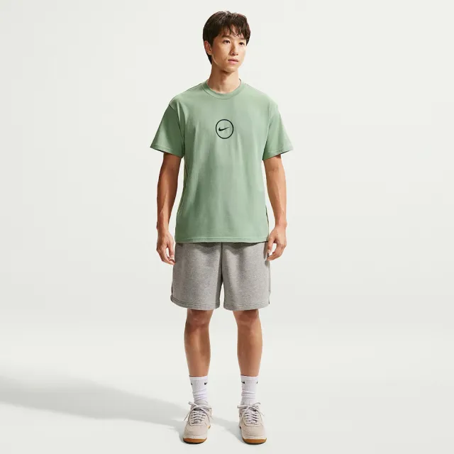 【NIKE 耐吉】短袖上衣 男 T恤 寬鬆 落肩 AS M NK TEE M90 OC LOOSE 綠 II0659-006