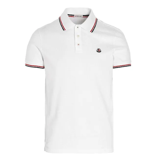 【MONCLER】男款 品牌LOGO 短袖POLO衫-多色任選(S號、M號、L號、XL號、XXL號、XXXL號)