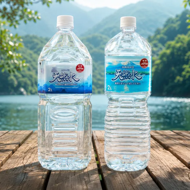 【AMANO】日本雙產地品鑑3箱組(經典富士山水2箱+頂級霧島火山水1箱 2000ml×6入/箱)