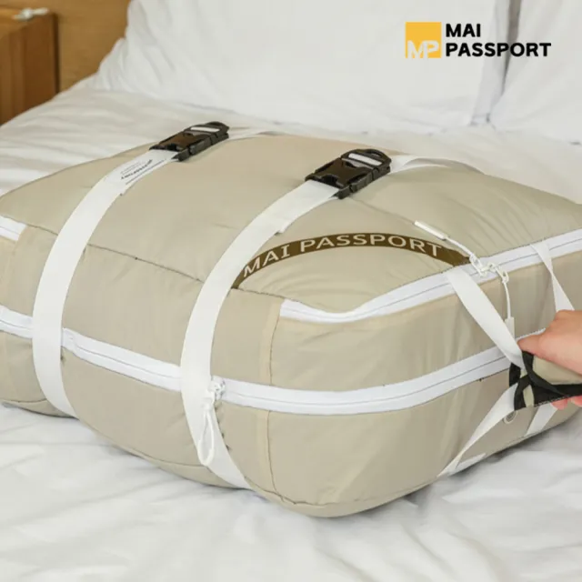 【Maipassport】XL單入 韓國衣物收納壓壓袋 旅行神隊友(收納袋 衣物棉被壓縮袋 旅行壓縮袋 換季收納)