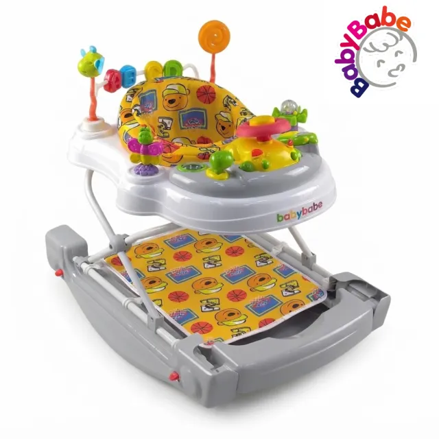 【BabyBabe】360旋轉嬰幼兒學步車(防傾斜滑落設計)