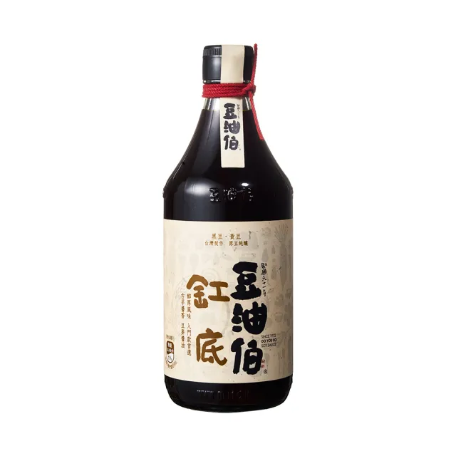【豆油伯】缸底醬油500ml
