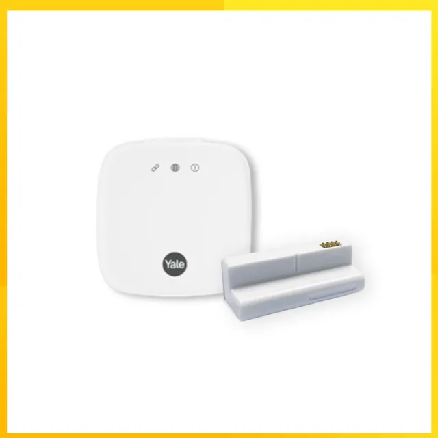 【Yale 耶魯】遠端解鎖 Wifi 橋接器組(Yale 耶魯智能電子鎖專用/不附安裝)-A系列、Pro系列產品適用