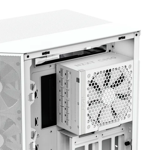 【NZXT 恩傑】C850金牌ATX3.1全模電源供應器-白色(全日系電容/10年保固/PCIe 5.1/850W)