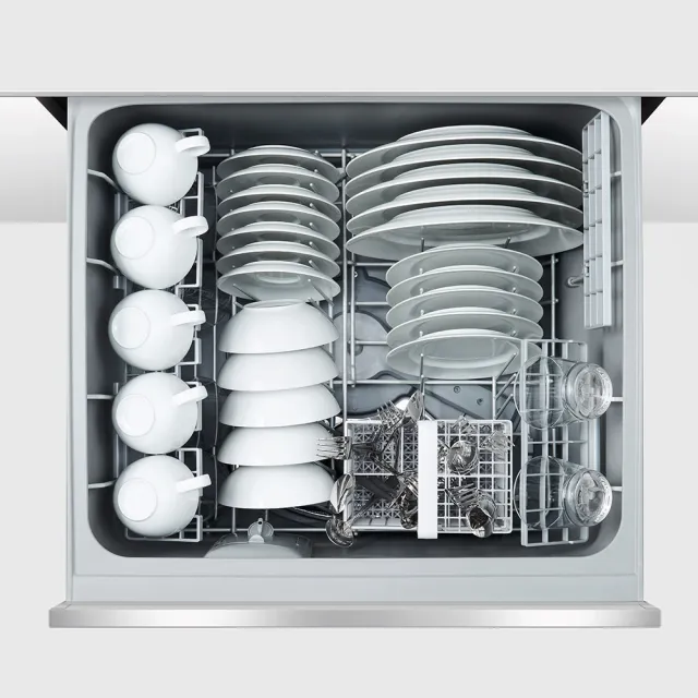 【Fisher&Paykel 菲雪品克】＜官方直營-好禮二選一＞  14人份雙層不鏽鋼抽屜式洗碗機DD60DCHX9(DD60DCHX9)