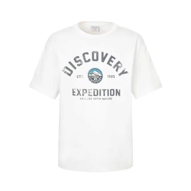 【Discovery Expedition】Freshvent 大Logo印花短袖T恤 上衣(DXRS8G053-WHS)