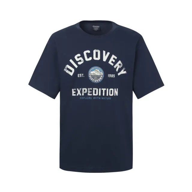 【Discovery Expedition】Freshvent 大Logo印花短袖T恤 上衣(DXRS8G053-NYD)