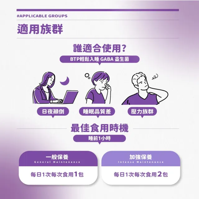 【BTP】輕鬆入睡GABA益生菌 6盒-30入/盒(先放鬆 再入睡 寧靜舒暢 11點熱吵店推薦)