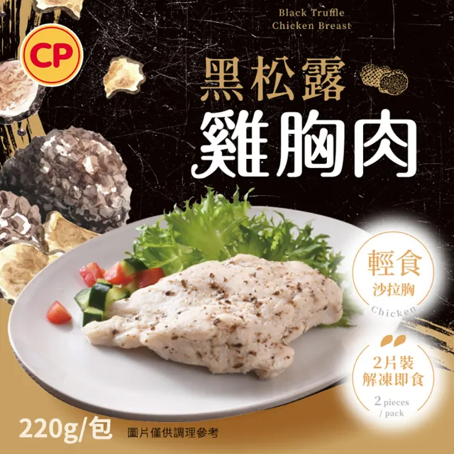 【卜蜂】ITI星級品 多口味即食雞胸肉 x8包組_共16片 黑松露.香菜.法式.柚香.湖鹽.黑胡椒.青花椒(2片/包)