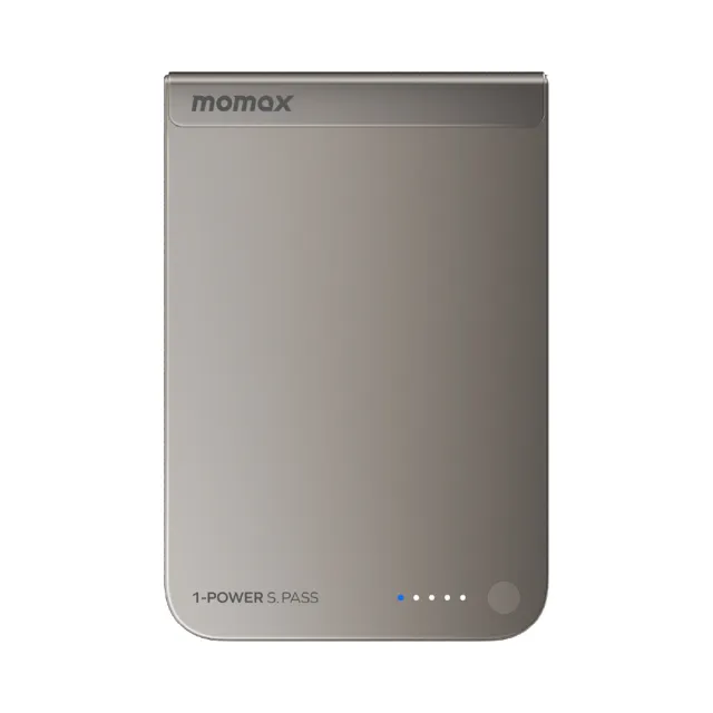 【Momax】10000mAh Qi2 無線磁吸行動電源 (型號1-Power S.Pass) CCC認證 中秋送禮