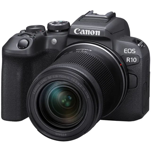 【Canon】EOS R10 KIT 附 RF-S 18-150mm F3.5-6.3 IS STM 旅遊鏡組 (公司貨) APS-C 無反微單眼相機