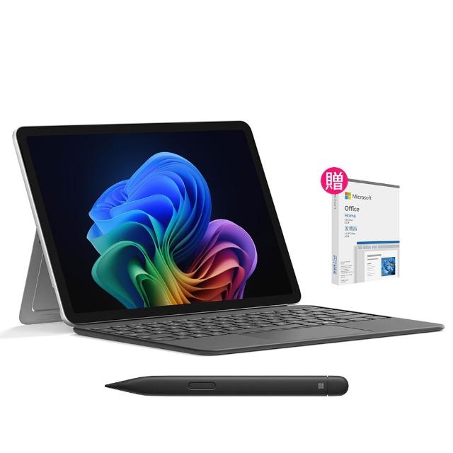 【Microsoft 微軟】鍵盤蓋+筆組+Office 2024組★Surface Pro-第12版 13吋(Snapdragon X2 Plus/16G/512G/W11