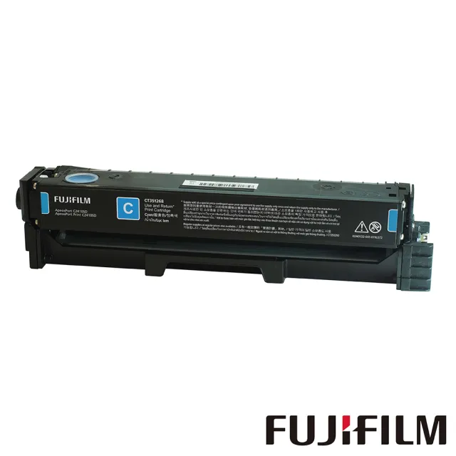 【FUJIFILM 富士軟片】搭1黑3彩標準容量碳粉★ApeosPort Print C2410SD A4彩色雷射無線印表機