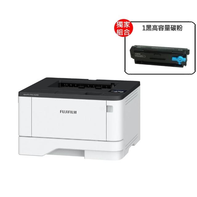 【FUJIFILM 富士軟片】搭1黑高容量碳粉★ApeosPort Print 4020SD A4黑白雷射無線印表機