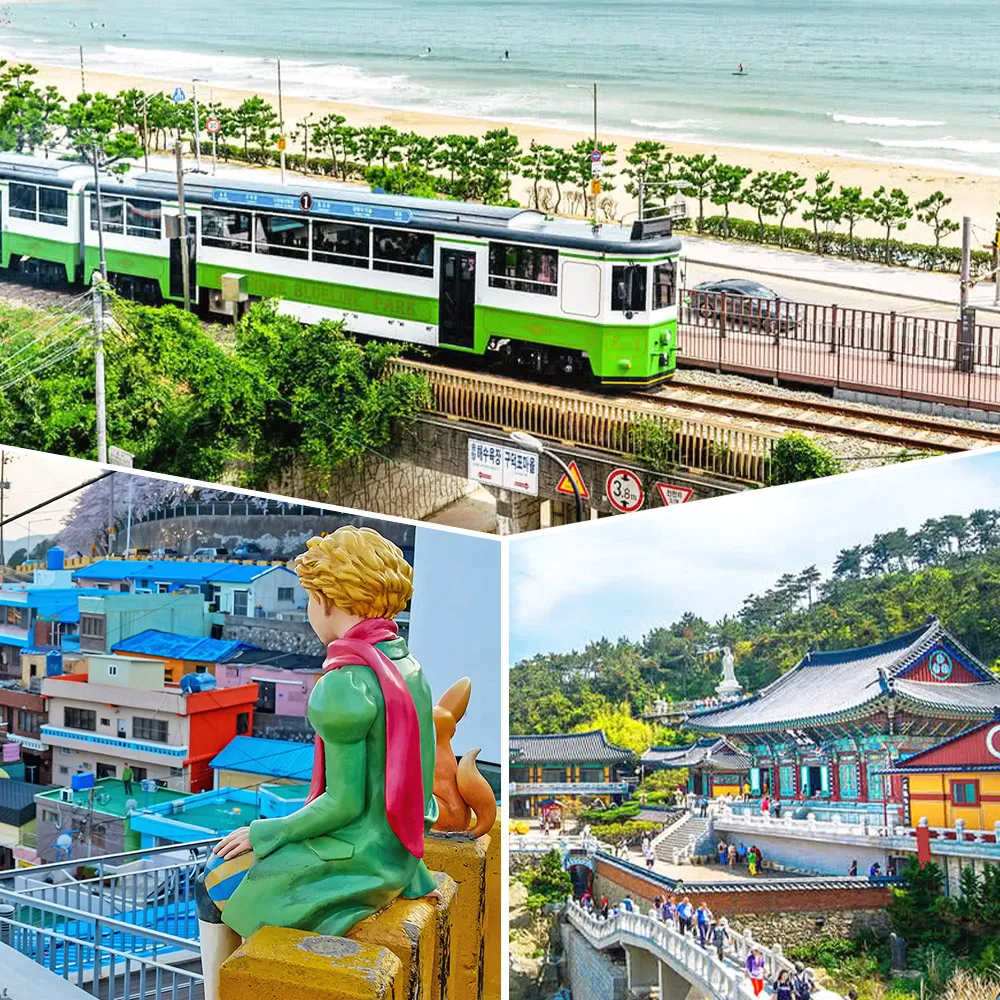 【喜鴻假期】★不進人蔘保肝．釜山嗨翻天５日★LUGE滑車、樂天世界、海濱列車、鐵道自行車、塗鴉秀