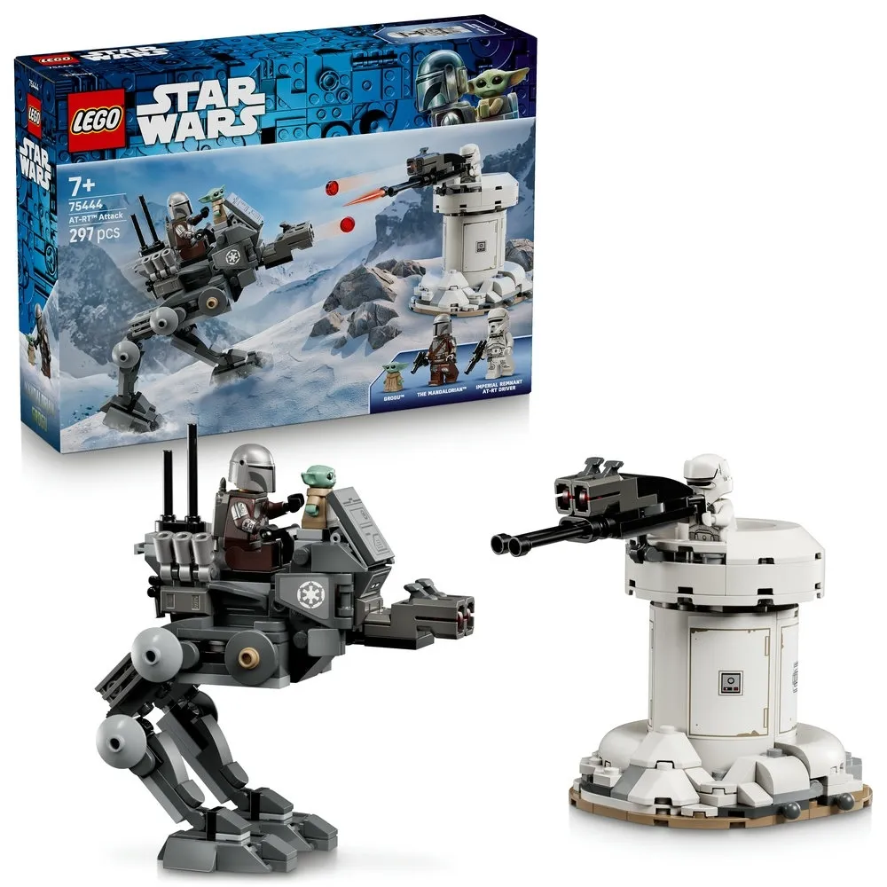 【LEGO 樂高】星際大戰系列 75444 AT-RT 的襲擊(曼達洛人與古古 星戰 居家擺設 積木)