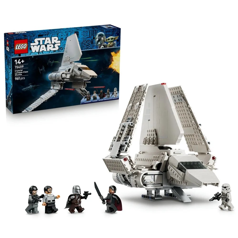 【LEGO 樂高】星際大戰系列 75459 帝國 Lambda 級穿梭機(星戰 居家擺設 禮物 玩具)
