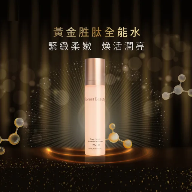 【氧顏森活】即期品 蜂王乳胜肽抗皺賦活全能水 125mL 修護 緊緻 淡化皺紋 保濕 抗皺 抗老