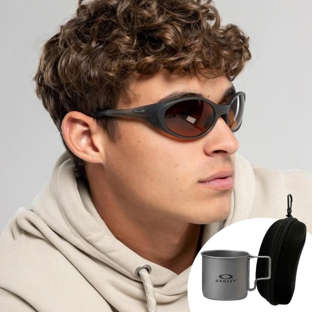 【Oakley】Eye Jacket™ Redux 運動太陽眼鏡(OO9438-26 Prizm Bronze 鏡片)