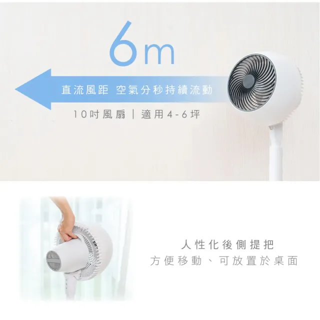 【KINYO】10吋立式定時循環扇(CCF-8370)左右自動擺頭立扇 電風扇 電扇 租屋套房冷氣對流 室內循環
