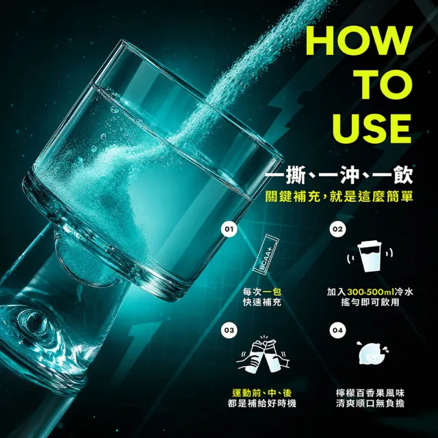 【Wedar 薇達】BCAA支鏈胺基酸粉 1盒(15包/盒.7g/包.左旋麩醯胺酸.隨身包.檸檬百香風味.奶素.運動補給)