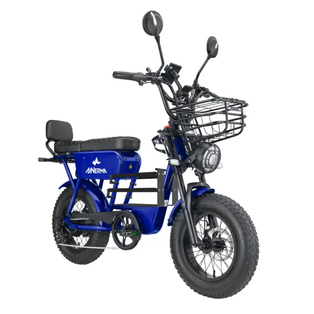 【AINERMA 安納瑪】Jiisted 佶司特 低跨點胖胎電動輔助自行車