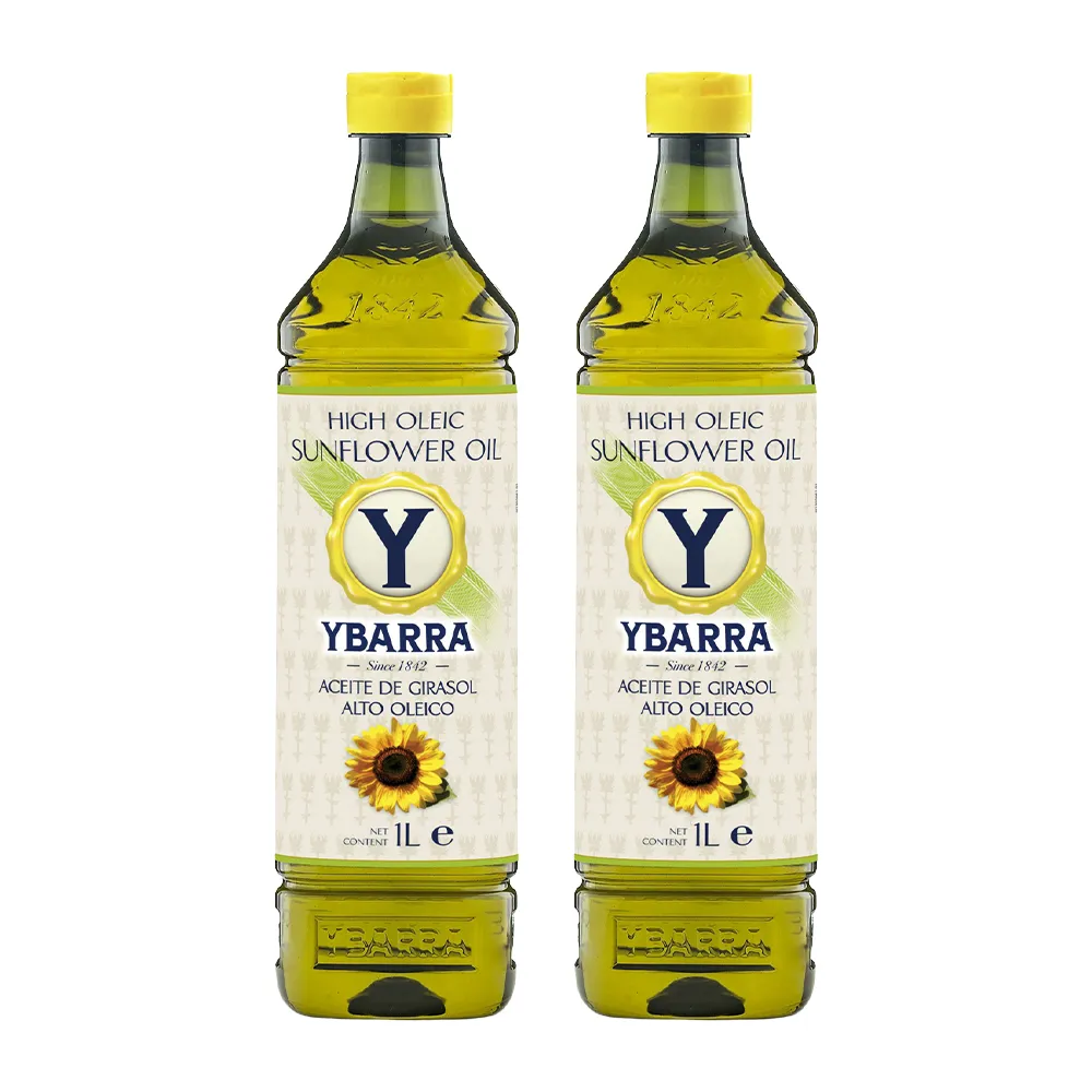 【YBARRA】益百萊 小清新高油酸葵花籽油(1000mlx2瓶 PET食品級裝/端午送禮)