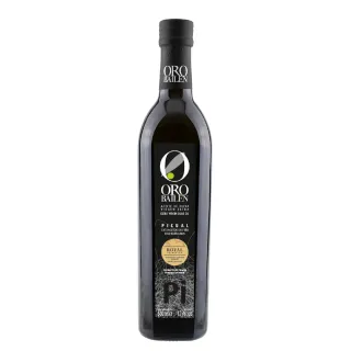 【Oro Bailen 皇嘉】皇家級Picual特級冷壓初榨橄欖油500mlx1入(酸度0.1%/生飲首選/低油酸/多國大獎)