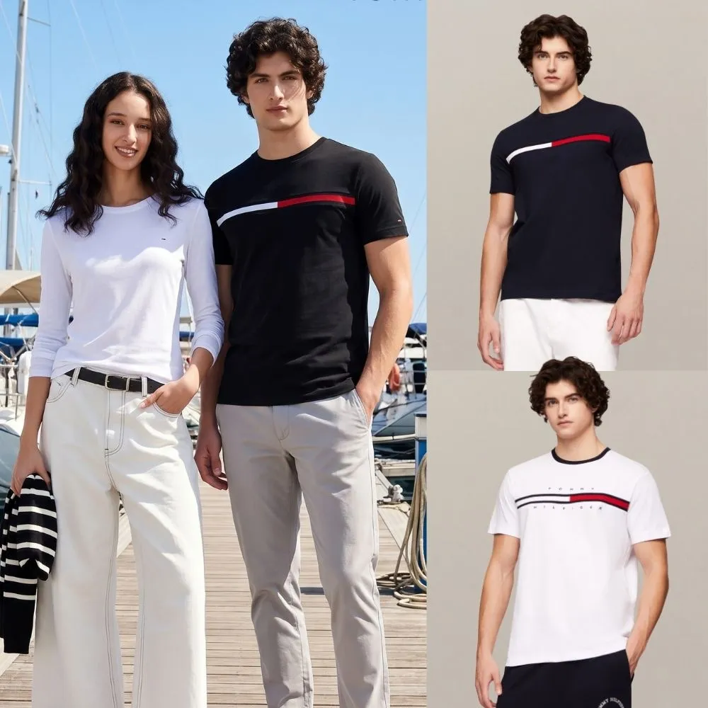 【TOMMY HILFIGER】官方旗艦館 經典男女款T恤再現 小LOGO LOGOT 圓領T