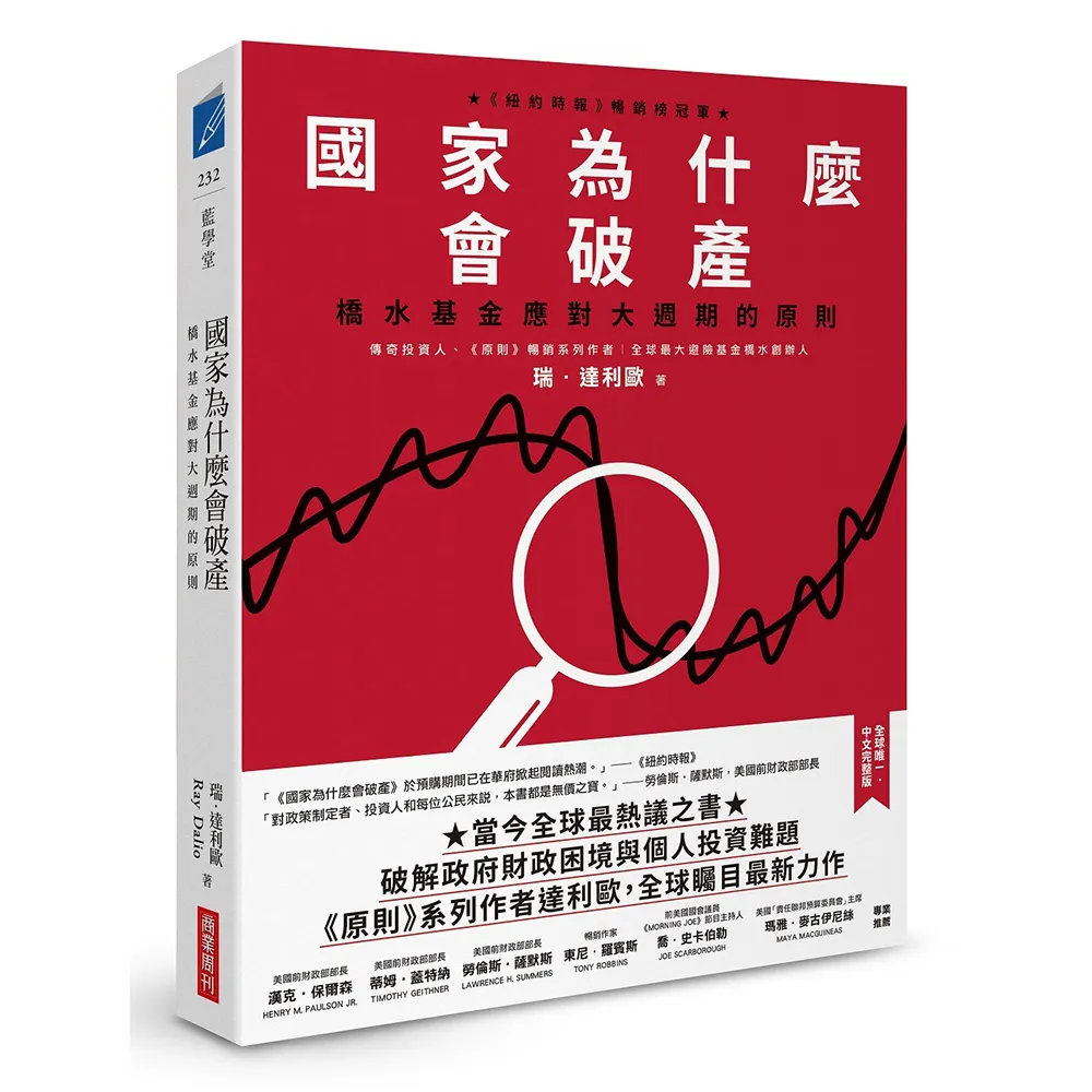國家為什麼會破產：橋水基金應對大週期的原則