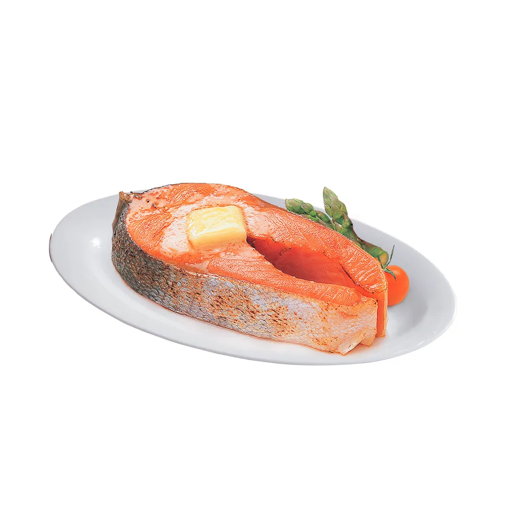 【優鮮配】巨無霸厚切鮭魚中段6片(500g±10%/片)