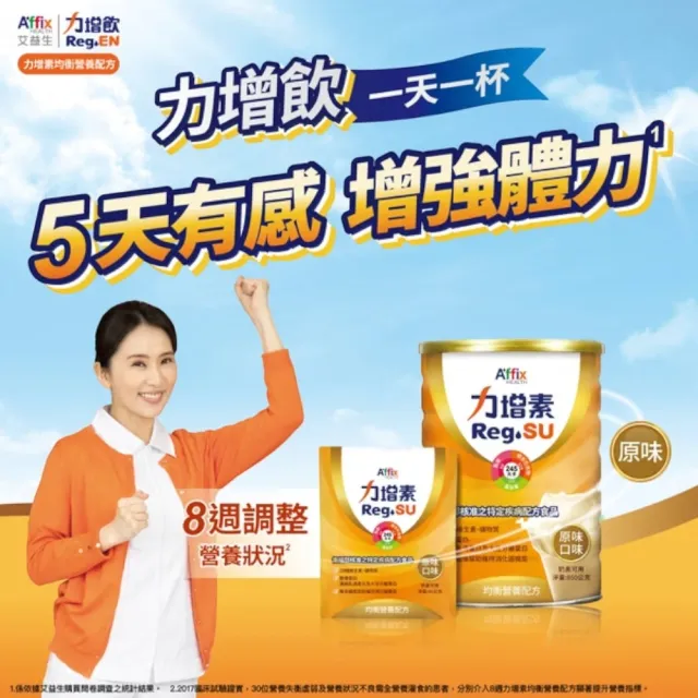 【Affix 艾益生】力增飲 力增素均衡營養配方 原味口味 850g/罐(優蛋白 維生素)