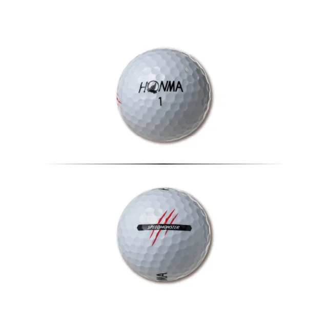 【HONMA 本間高爾夫】三層球 高爾夫球GOLF BALL D1 SPEEDMONSTER 2023 BT2302/新款BT2504(3盒組)