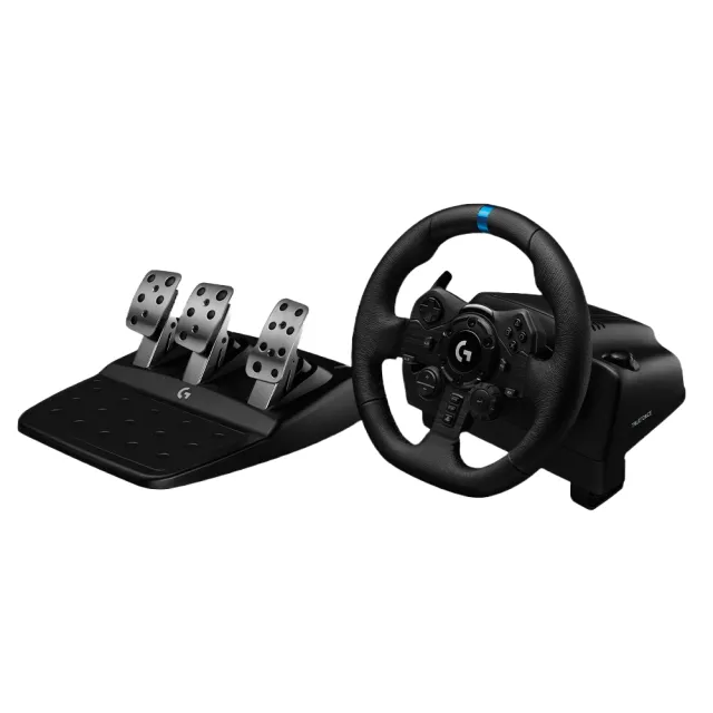 【Logitech G】G923 賽車模擬電競方向盤+變速器